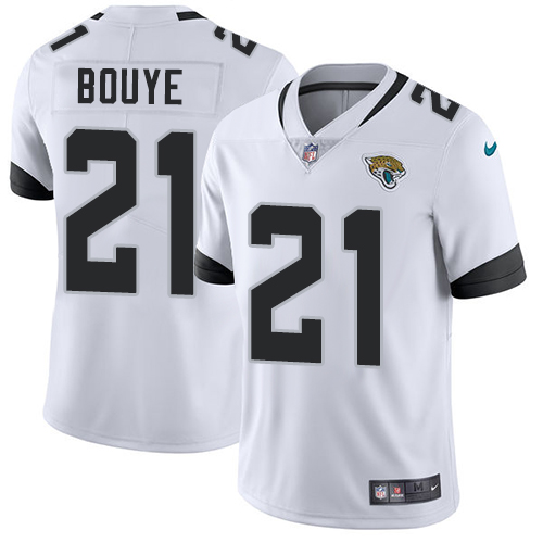 Jacksonville Jaguars #21 A.J. Bouye White Youth Stitched NFL Vapor Untouchable Limited Jersey->youth nfl jersey->Youth Jersey
